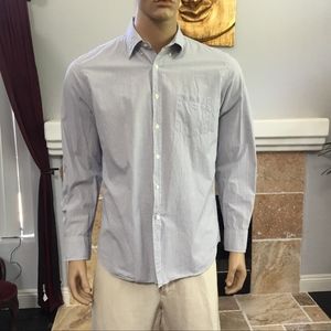 COPY - J CREW MENS LONG SLEEVE DRESS SHIRT SZ LARGE